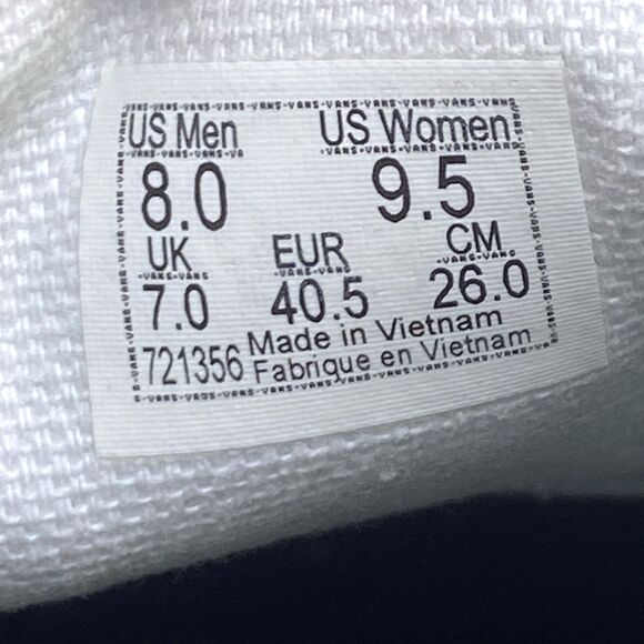 VANS DISCOVERY PROJECT CAT (Tigers) SHOE MENS 8 Women's 9.5 721356 - Picture 12 of 12